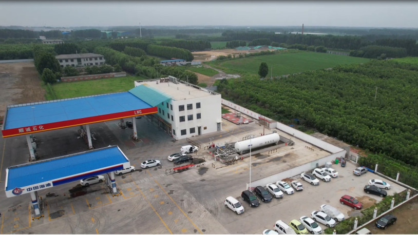 佰焰科技—汶上縣順誠加氣站建站圓滿(mǎn)完成